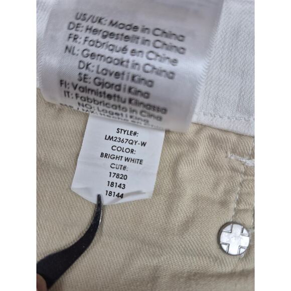 Liverpool Los Angeles Ankle Skinny Jeans White Sz 14/32 NWO - Picture 7 of 7